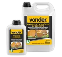 Removedor de Resíduos de Concreto Vonder - 1  e 5 litros